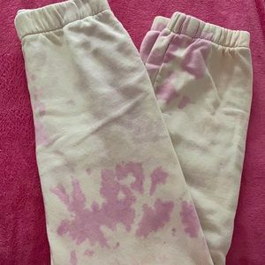 Pink Tie Dye Sweatpants